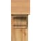 Ekena Millwork Balboa Block Rough Sawn Bracket w/ Offset Brace, Western Red Cedar, 8"W x 18"D x 18"H BKT0806X18X18BOA05RWR - alternate 4